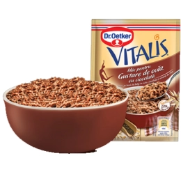 Dr Oetker mix pentru gustare de ovaz cu ciocolata 60g