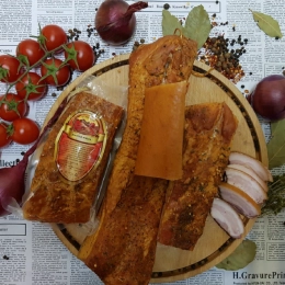 Bunghez slanina afumata extra