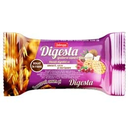 Dobrogea Digesta biscuiti cu zmeura, cocos si merisoare 10buc x 84g