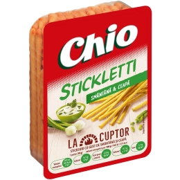 Chio stickletti cu smantana si ceapa 80g