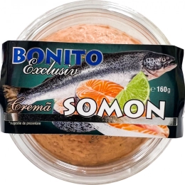 Bonito crema de somon exclusiv 160g