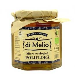 Roua florilor miere poliflora bio borcan 500g