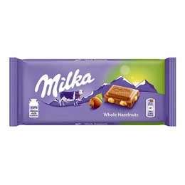 Milka ciocolata cu alune 100g