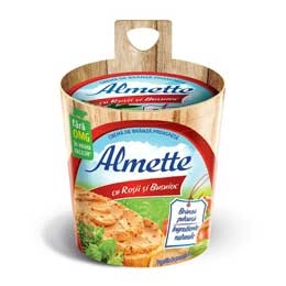 Hochland Almette cu rosii si busuioc 150g
