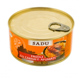 Sadu fasole taranesca cu costita afumata 400g