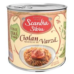 Scandia ciolan rasfatat pe varza 400g