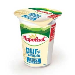Napolact pur si simplu iaurt numa' bun 3% 375g