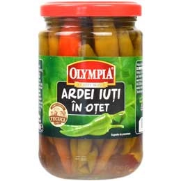 Olympia ardei iuti in otet 660g