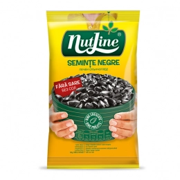 Nutline seminte floarea-soarelui negre fara sare 100g