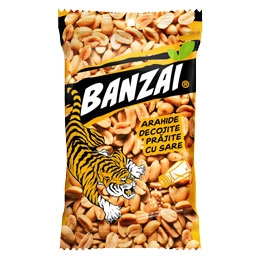 Arahide decojite prajite "Banzai" 70g