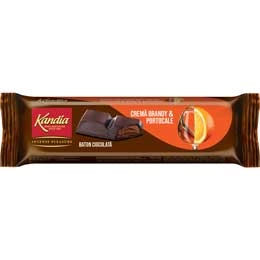 Kandia baton de ciocolata cu crema de brandy si portocale 46g