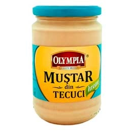 Olympia mustar din Tecuci cu hrean 300g