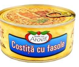 Arovit costita cu fasole 300g