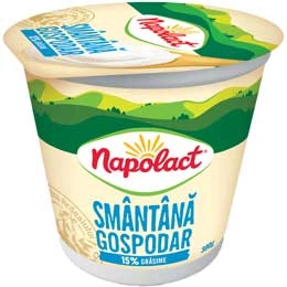 Napolact smantana Gospodar 15% 300g