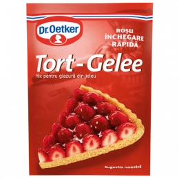 Dr Oetker tort-gelee rosu 8g