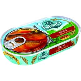 Nemo sprot in sos tomat 170g