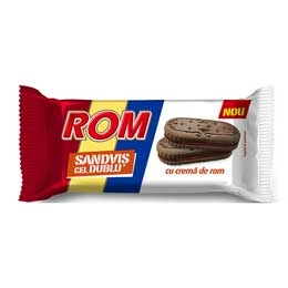 Rom sandvis cel dublu de cacao si rom 36g