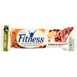 Fitness baton de cereale cu ciocolata si banane 23.5g