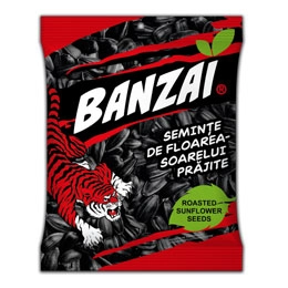 Seminte de floarea soarelui prajite "Banzai" 40g