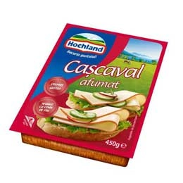 Hochland cascaval afumat 450g