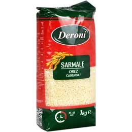 Deroni orez sarmale bob rotund 1000g