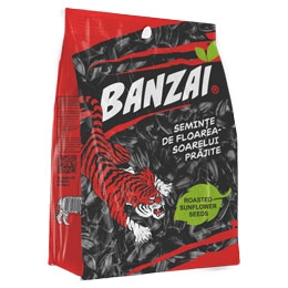 Seminte de floarea soarelui prajite "Banzai" 130g