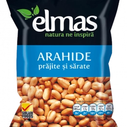 Elmas arahide  prajite in ulei si sarate 300g