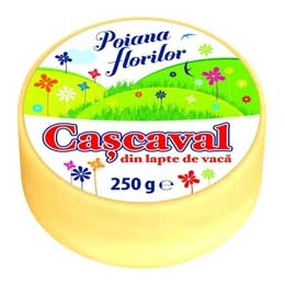 Poiana Florilor cascaval din lapte de vaca 250g