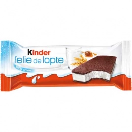 Kinder felie de lapte 28g