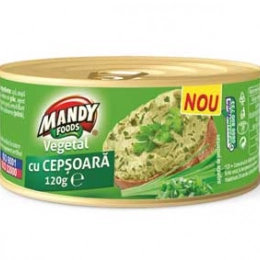Mandy pate vegetal cu cepsoara 120g